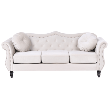 Soffgrupp Skien - Ljusbeige - Möbler - Vardagsrum - Soffgrupper - Chesterfield soffgrupp