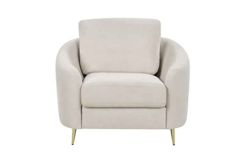 Soffgrupp Trosa Beige/guld - Beige/guld - Möbler - Vardagsrum - Soffgrupper