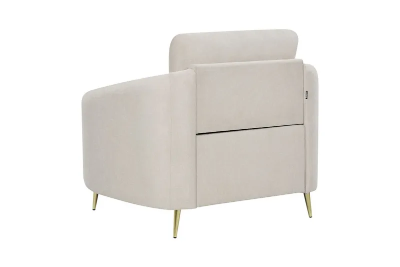 Soffgrupp Trosa Beige/guld - Beige/guld - Möbler - Vardagsrum - Soffgrupper