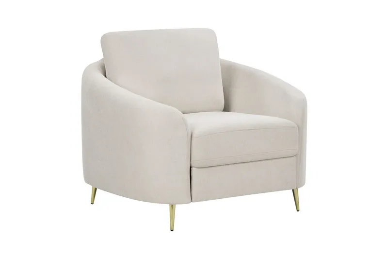 Soffgrupp Trosa Beige/guld - Beige/guld - Möbler - Vardagsrum - Soffgrupper