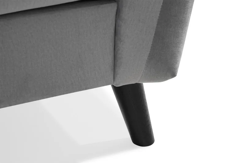 Trend Soffgrupp 3-sits + 2-sits Sammetssoffa - Ljusgrå - Möbler - Vardagsrum - Soffgrupper