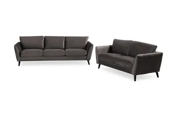 Trend Soffgrupp 3-sits + 2-sits Sammetssoffa