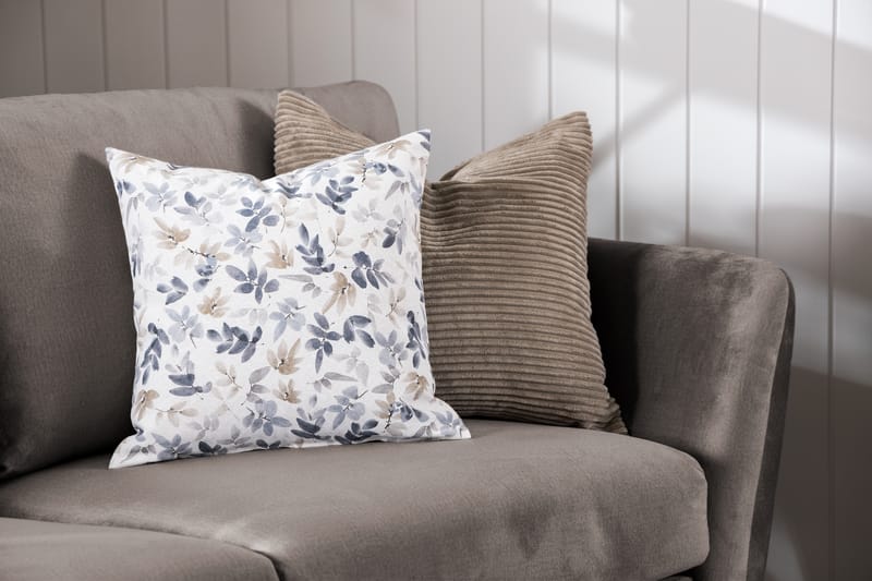 Trend Soffgrupp 3-sits + 2-sits Soffa + Fåtölj + Fotpall i Sammet - Brun - Möbler - Vardagsrum - Soffgrupper