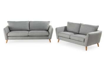 Trend Soffgrupp 3-sits + 2-sits Tygsoffa