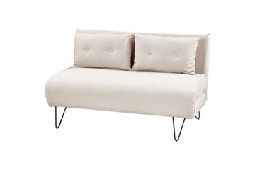 Soffgrupp Vestfold Beige/svart, Polyester - Beige/svart, Polyester - Möbler - Vardagsrum - Soffgrupper