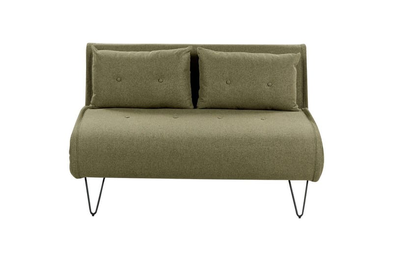 Soffgrupp Vestfold Grön/Svart, Polyester - Grön/Svart, Polyester - Möbler - Vardagsrum - Soffgrupper