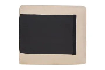 Soffgrupp Vinterbro Beige/svart, Sammet - Beige - Möbler - Vardagsrum - Soffgrupper