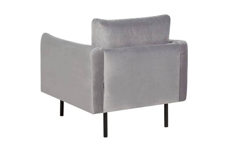 Soffgrupp Vinterbro Grå/svart, Sammet - Grå/svart, Sammet - Möbler - Vardagsrum - Soffgrupper