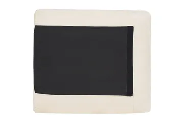 Soffgrupp Vinterbro Ljusbeige/svart, Sammet - Ljusbeige/svart, Sammet - Möbler - Vardagsrum - Soffgrupper