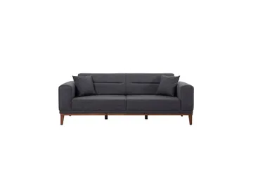 Wyong Soffgrupp 3-sits Soffa + Fåtölj - Antracit - Möbler - Vardagsrum - Soffgrupper