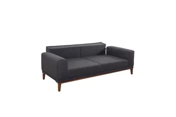Wyong Soffgrupp 3-sits Soffa + Fåtölj - Antracit - Möbler - Vardagsrum - Soffgrupper