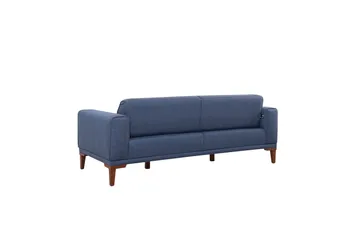 Wyong Soffgrupp 3-sits Soffa + Fåtölj - Mörkblå - Möbler - Vardagsrum - Soffgrupper
