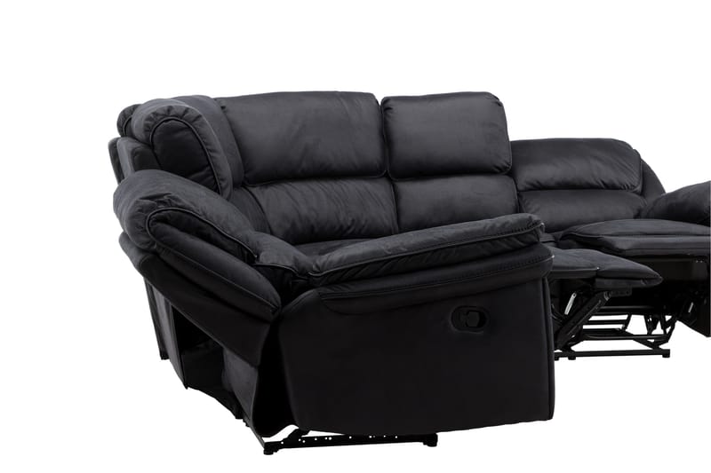 Saranda Reclinersoffa - Svart - Möbler - Vardagsrum - Soffor - Reclinersoffor & Biosoffor