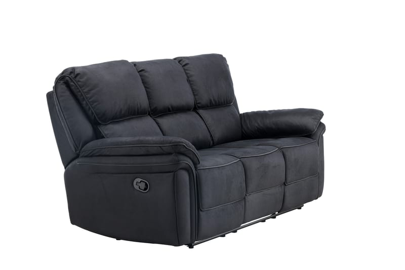 Saranda Reclinersoffa - Svart - Möbler - Vardagsrum - Soffor - Reclinersoffor & Biosoffor