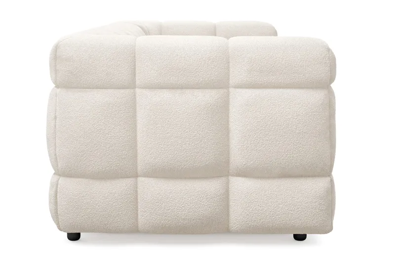 Elise 3-sits Bubblig Soffa - Beige Teddy - Möbler - Vardagsrum - Soffor - 3-sits soffor