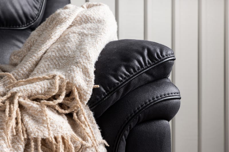 Saranda Reclinersoffa - Svart - Möbler - Vardagsrum - Soffor - Reclinersoffor & Biosoffor