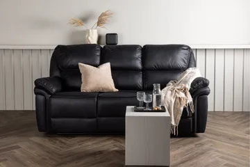 Saranda Reclinersoffa - Svart - Möbler - Vardagsrum - Soffor - Reclinersoffor & Biosoffor