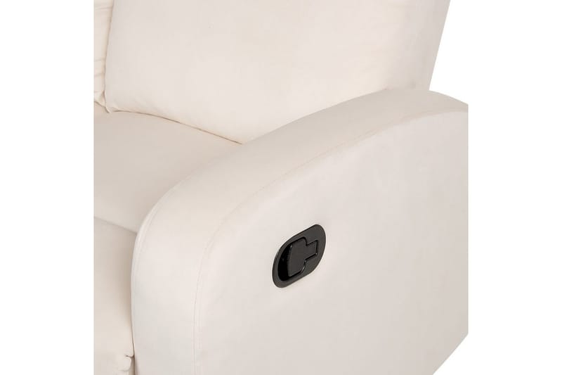 2-sits Reclinersoffa manuell Verdal Vit - Vit - Möbler - Vardagsrum - Soffor - Reclinersoffor & Biosoffor