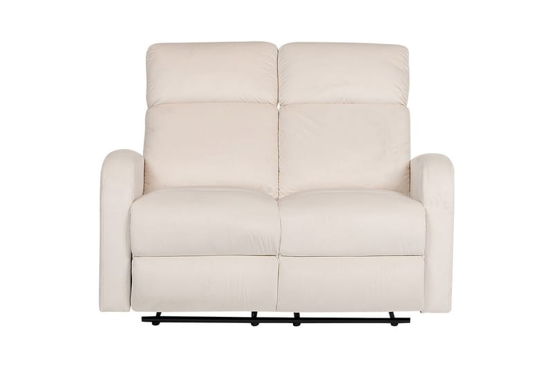 2-sits Reclinersoffa manuell Verdal Vit - Vit - Möbler - Vardagsrum - Soffor - Reclinersoffor & Biosoffor