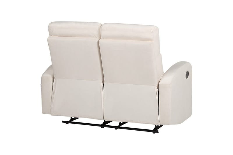 2-sits Reclinersoffa manuell Verdal Vit - Vit - Möbler - Vardagsrum - Soffor - Reclinersoffor & Biosoffor