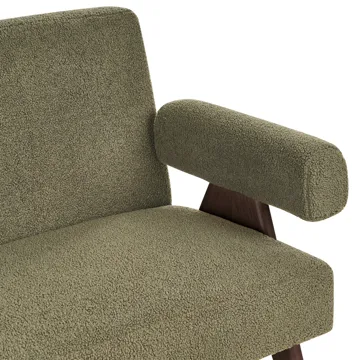 2-sits soffa Tamre - Grön/Mörkbrun - Möbler - Vardagsrum - Soffor - 2-sits soffor
