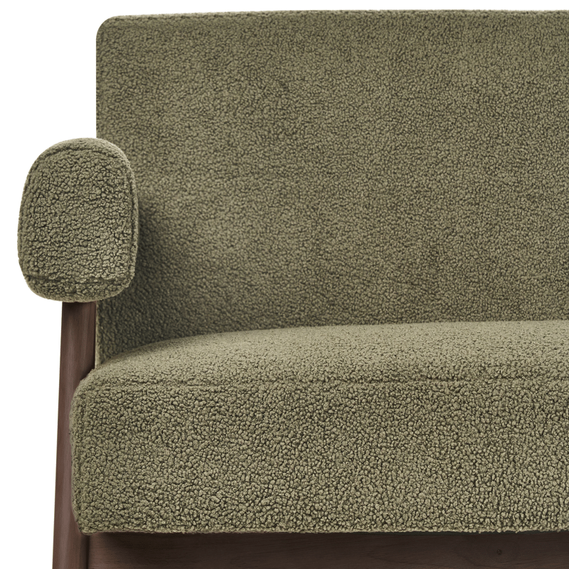 2-sits soffa Tamre - Grön/Mörkbrun - Möbler - Vardagsrum - Soffor - 2-sits soffor