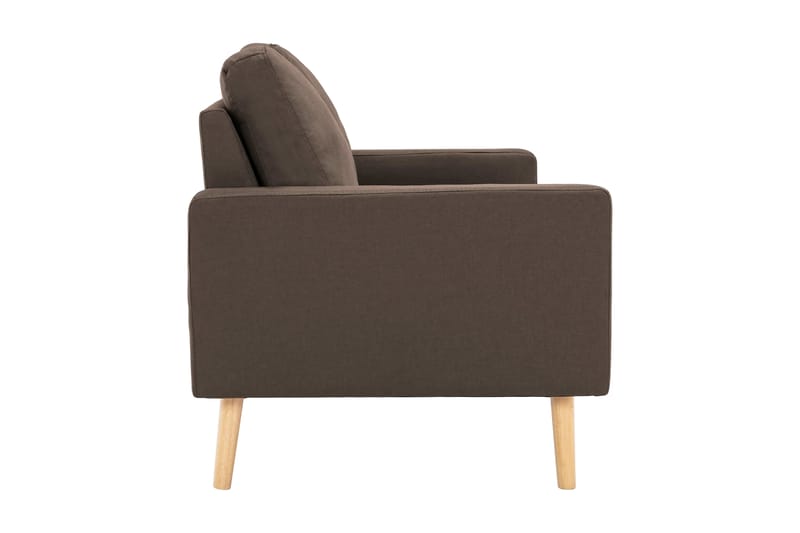 2-sitssoffa brun tyg - Brun - Möbler - Vardagsrum - Soffor - 2-sits soffor
