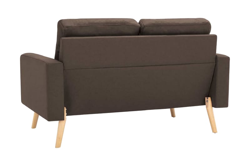 2-sitssoffa brun tyg - Brun - Möbler - Vardagsrum - Soffor - 2-sits soffor