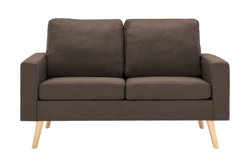 2-sitssoffa brun tyg - Brun - Möbler - Vardagsrum - Soffor - 2-sits soffor