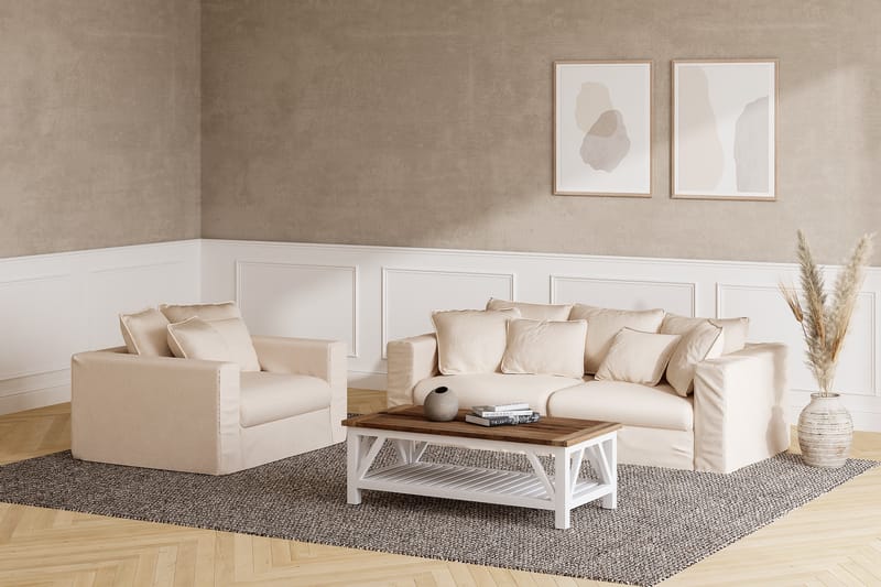 ADIS 2-sits Soffa Beige - Möbler - Vardagsrum - Soffor - 2-sits soffor