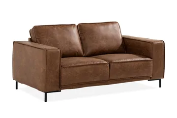 Akron 2-sits Soffa Bondedläder - Brun - Möbler - Vardagsrum - Soffor - 2-sits soffor