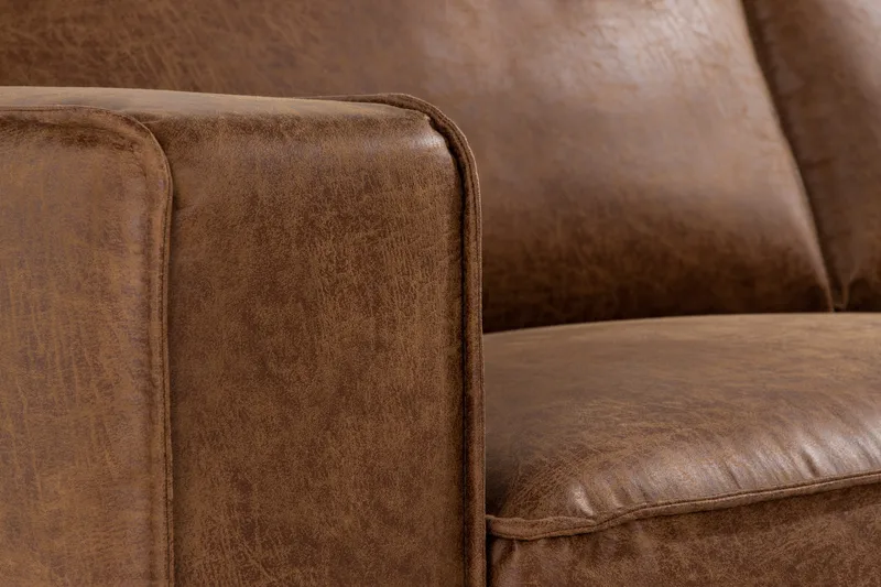 Akron 2,5-sits Soffa Bondedläder - Brun - Möbler - Vardagsrum - Soffor - 2-sits soffor