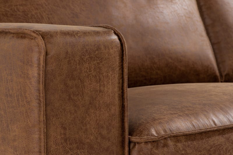 Akron 2,5-sits Soffa Bondedläder - Brun - Möbler - Vardagsrum - Soffor - 2-sits soffor