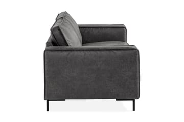 Akron 2,5-sits Soffa Bondedläder - Mörkgrå - Möbler - Vardagsrum - Soffor - 2-sits soffor