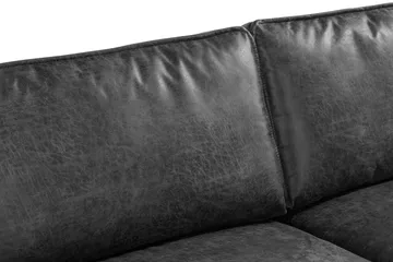 Akron 2,5-sits Soffa Bondedläder - Mörkgrå - Möbler - Vardagsrum - Soffor - 2-sits soffor