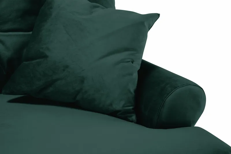 Andrew 2-sits Sammetssoffa - Grön - Möbler - Vardagsrum - Soffor - Howardsoffor