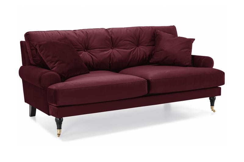 Andrew 2-sits Sammetssoffa - Lila - Möbler - Vardagsrum - Soffor - 2-sits soffor