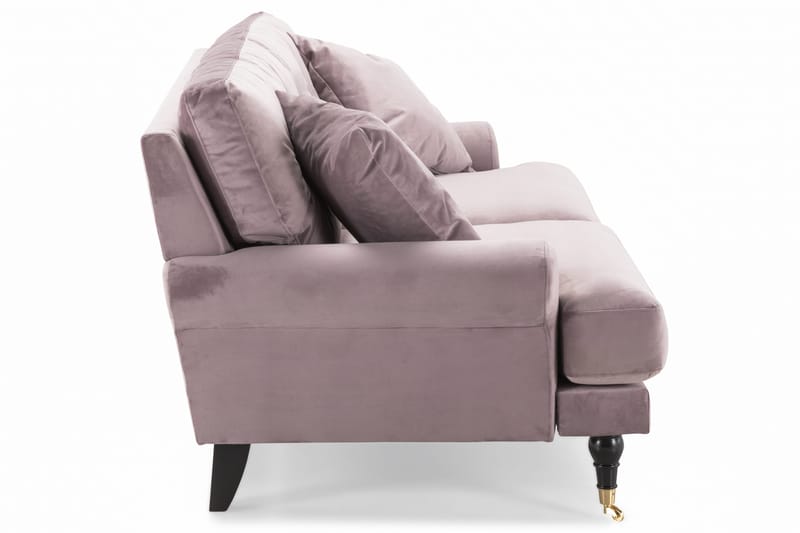 Andrew 2-sits Sammetssoffa - Lila - Möbler - Vardagsrum - Soffor - Howardsoffor