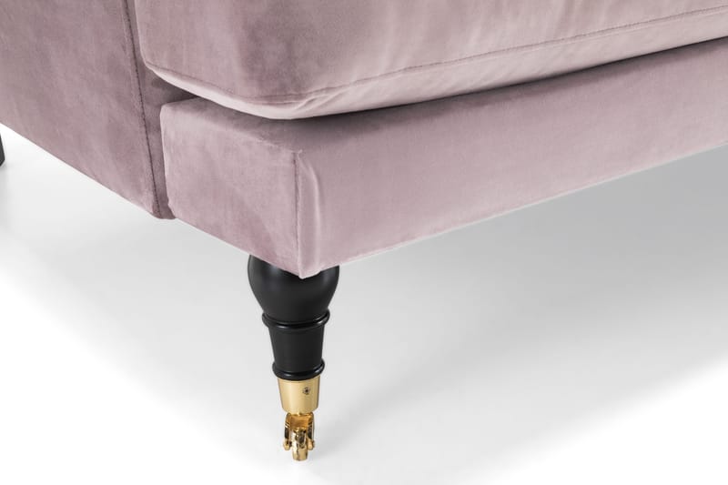 Andrew 2-sits Sammetssoffa - Lila - Möbler - Vardagsrum - Soffor - Howardsoffor