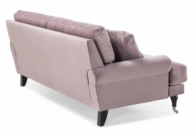 Andrew 2-sits Sammetssoffa - Lila - Möbler - Vardagsrum - Soffor - Howardsoffor