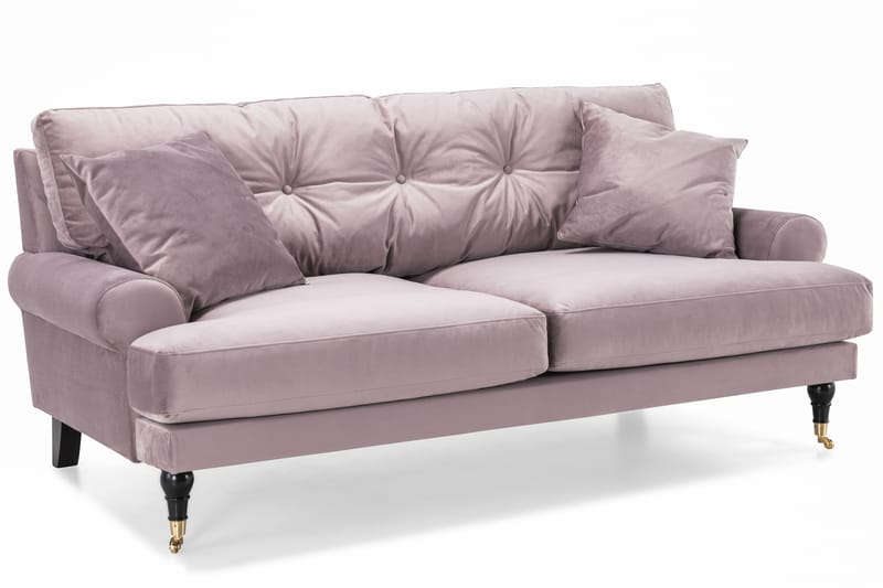 Andrew 2-sits Sammetssoffa - Lila - Möbler - Vardagsrum - Soffor - 2-sits soffor