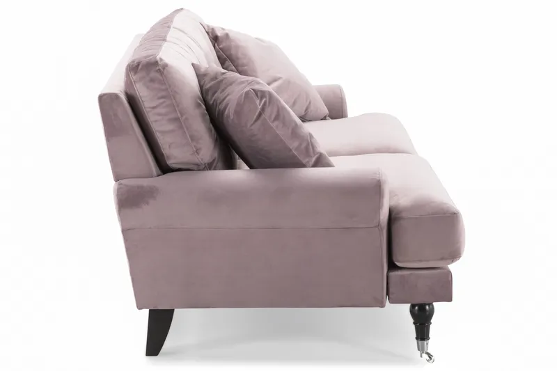 Andrew 2-sits Sammetssoffa - Lila - Möbler - Vardagsrum - Soffor - Howardsoffor