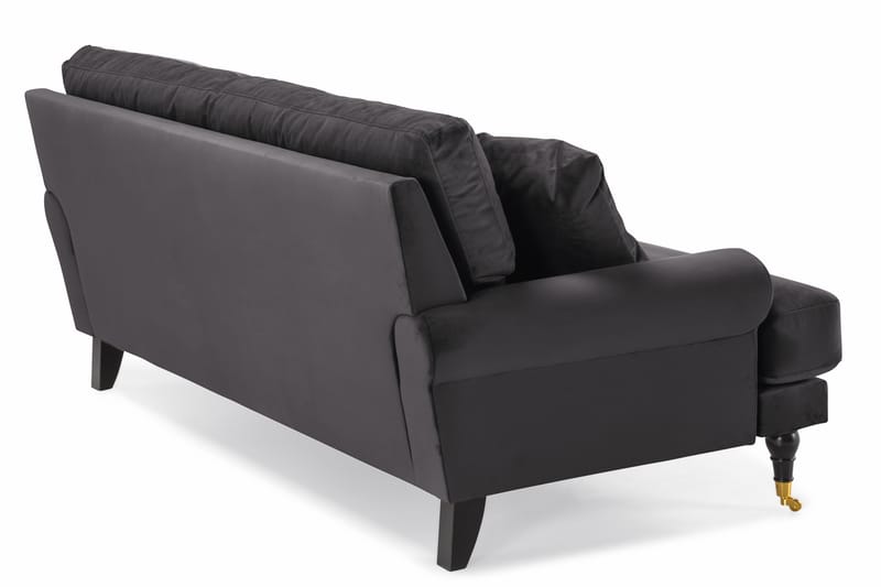 Andrew 2-sits Sammetssoffa - Mörkgrå - Möbler - Vardagsrum - Soffor - 2-sits soffor