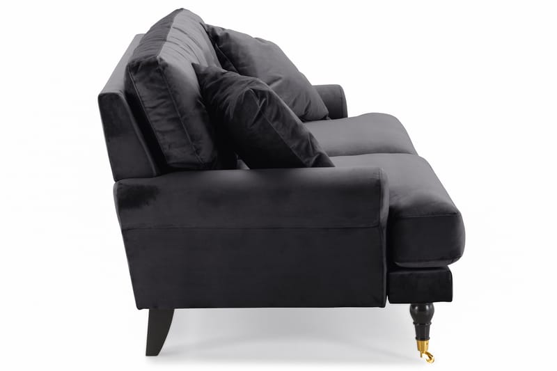 Andrew 2-sits Sammetssoffa - Mörkgrå - Möbler - Vardagsrum - Soffor - 2-sits soffor