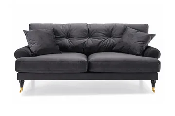 Andrew 2-sits Sammetssoffa