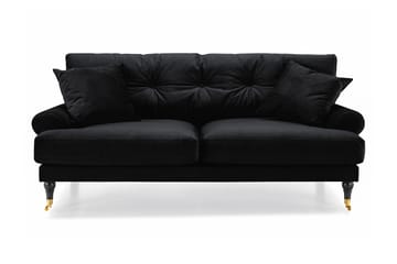 Andrew 2-sits Sammetssoffa