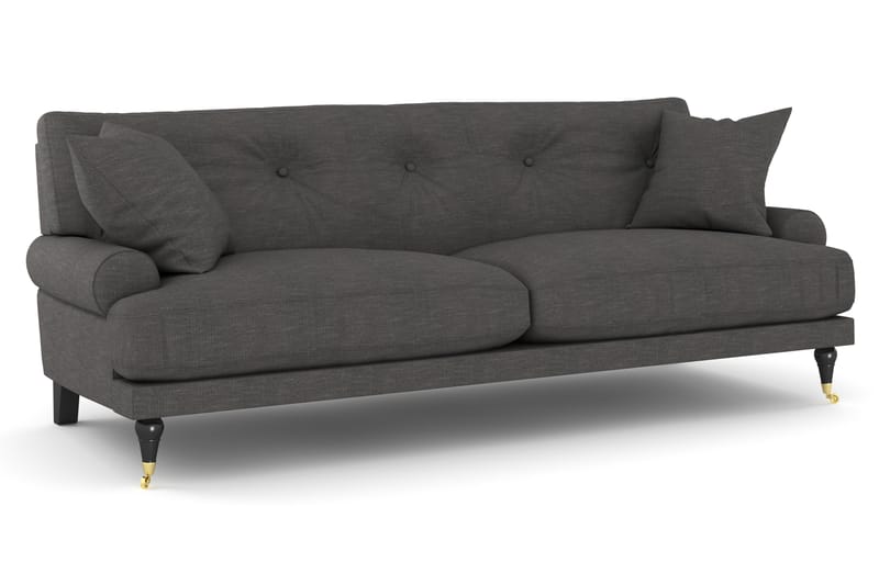 Andrew 2-sits Tygsoffa - Mörkgrå - Möbler - Vardagsrum - Soffor - 2-sits soffor