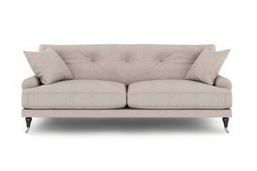 ANTHONY 2-sits Soffa Beige/Krom