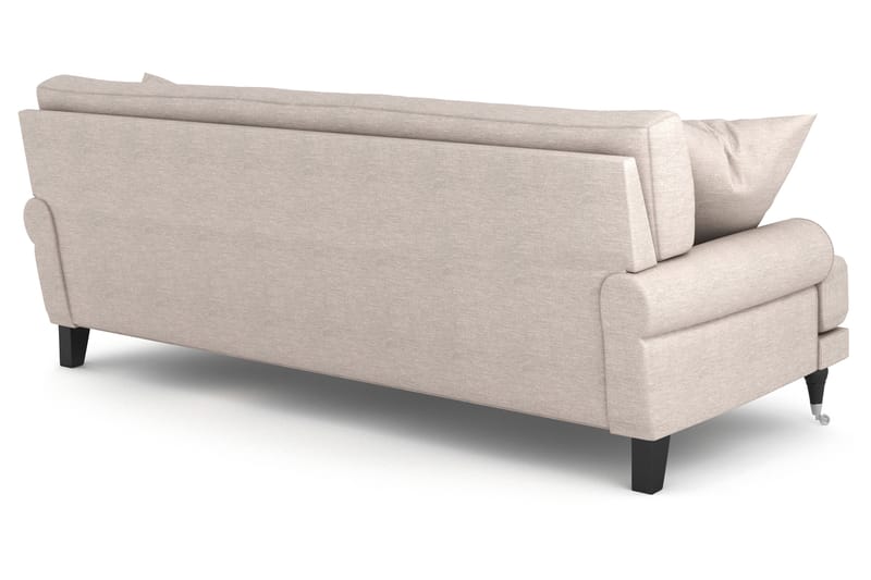 ANTHONY 2-sits Soffa Beige/Krom - 2-sits soffor - Howardsoffor