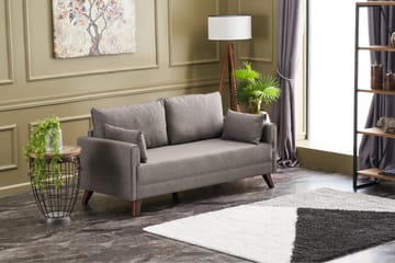 Antigua 2-sits Soffa - Brun/Natur - Möbler - Vardagsrum - Soffor - 2-sits soffor